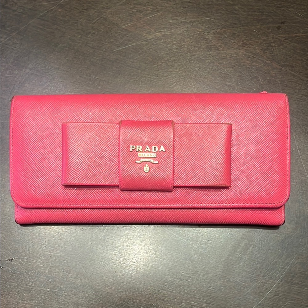 Prada Pink Wallet